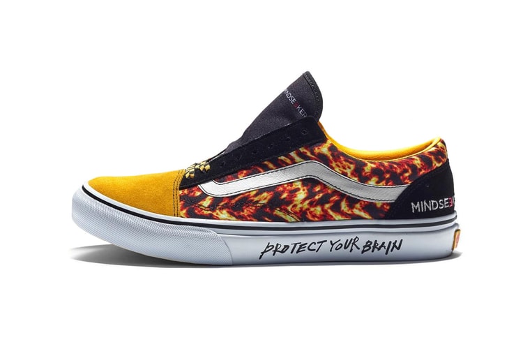 mindseeker Lights Up Vans's Old Skool With "Fire" & "Lightning"