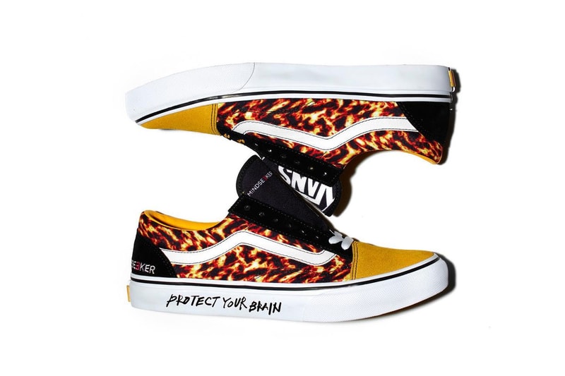 Mindseeker Vans Footwear Release Info old skool sneakers skateboarding 80s flames lightening graphics print drop release date info november 3 4 2018 fall winter japan