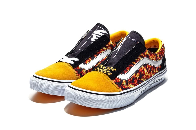 Mindseeker Vans Footwear Release Info old skool sneakers skateboarding 80s flames lightening graphics print drop release date info november 3 4 2018 fall winter japan