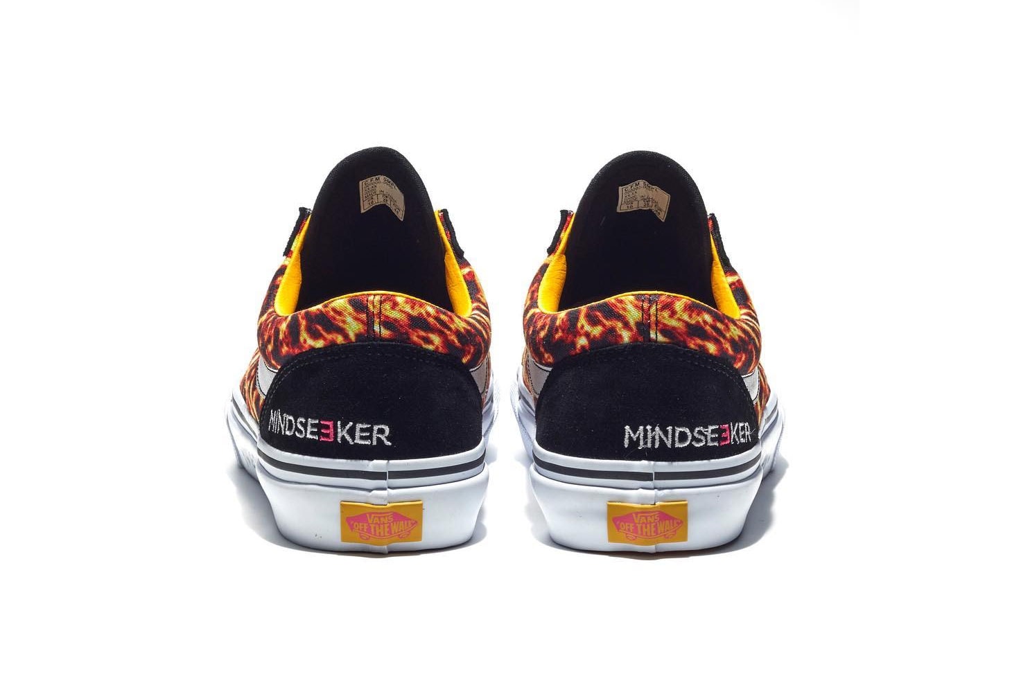 Mindseeker Vans Footwear Release Info old skool sneakers skateboarding 80s flames lightening graphics print drop release date info november 3 4 2018 fall winter japan