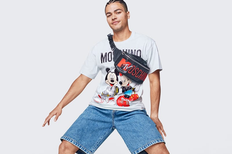 Moschino x H&M Serves Up Gold Chains, Jorts and DJ Donald Duck