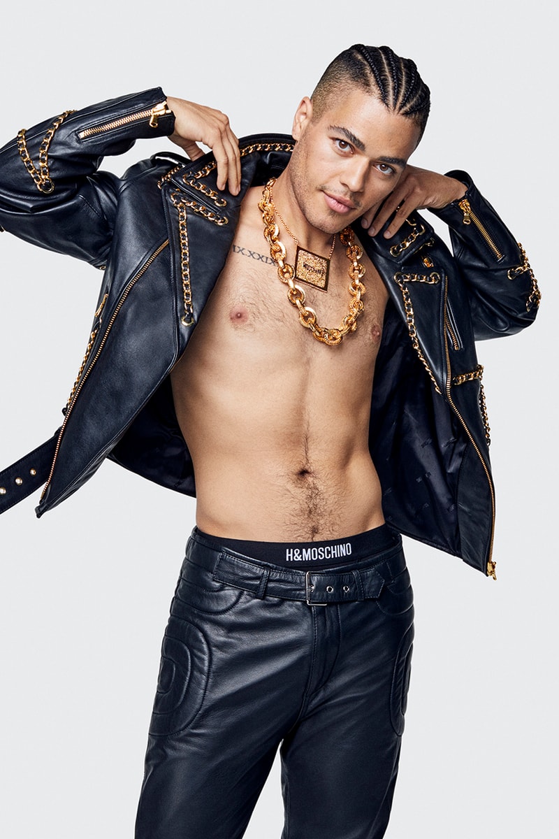 H&M jeremy scott moschino collaboration collection menswear disney mickey mouse goofy donald duck november 8 drop release date buy sell info lookbook