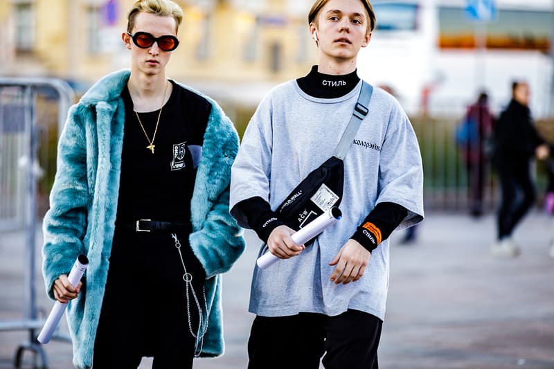 moscow fashion week spring summer 2019 street snaps style runway candid photo