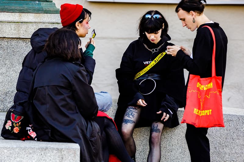 moscow fashion week spring summer 2019 street snaps style runway candid photo