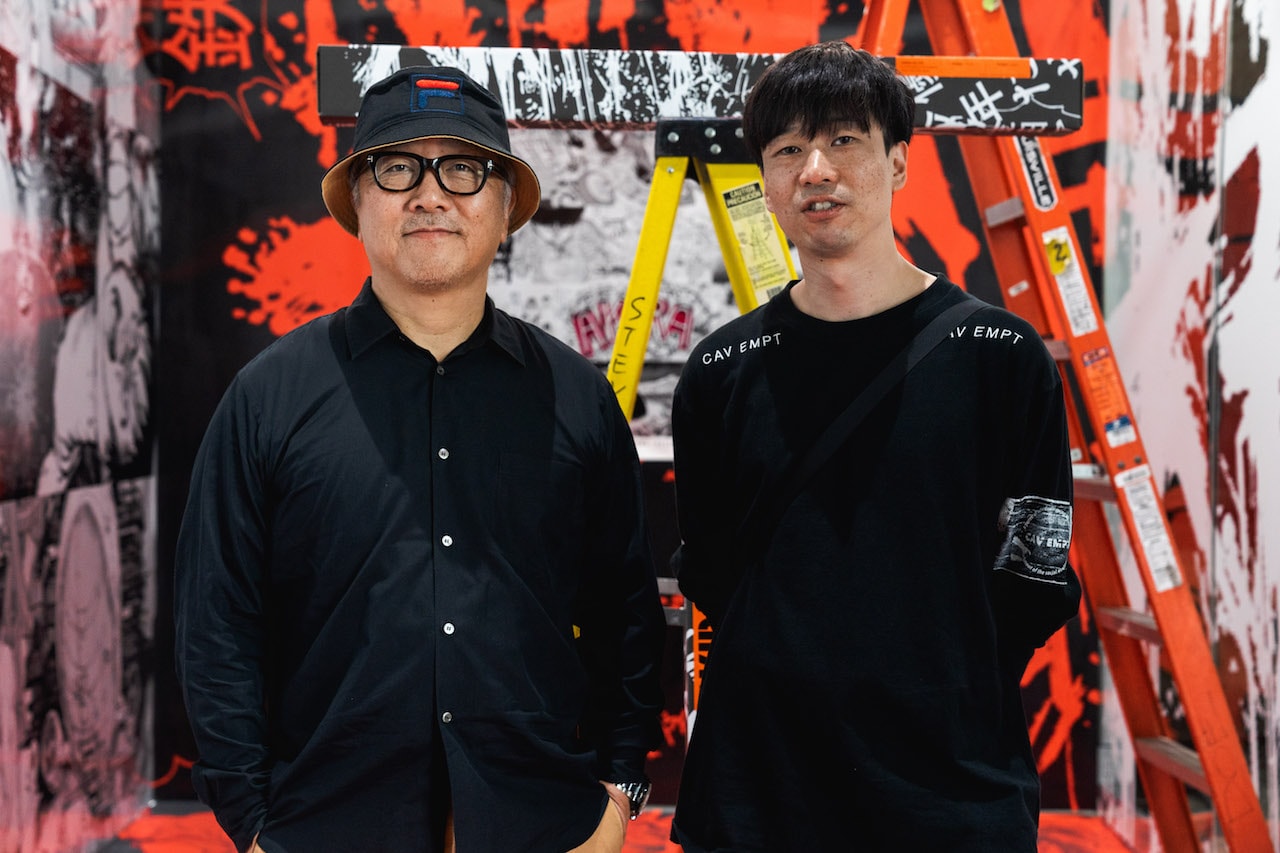 katsuhiro otomo kosuke kawamura akira art project tyo nyc hypefest interview anime manga artworks kanye west collaborations posters murals installations