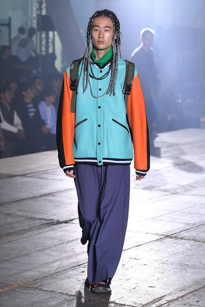 n hoolywood tokyo fashion week amazon japan october 6 2018 spring summer 2019 runway show presentation umbro garfield capitalist casualties the exorcist tie dye daisuke obana collection