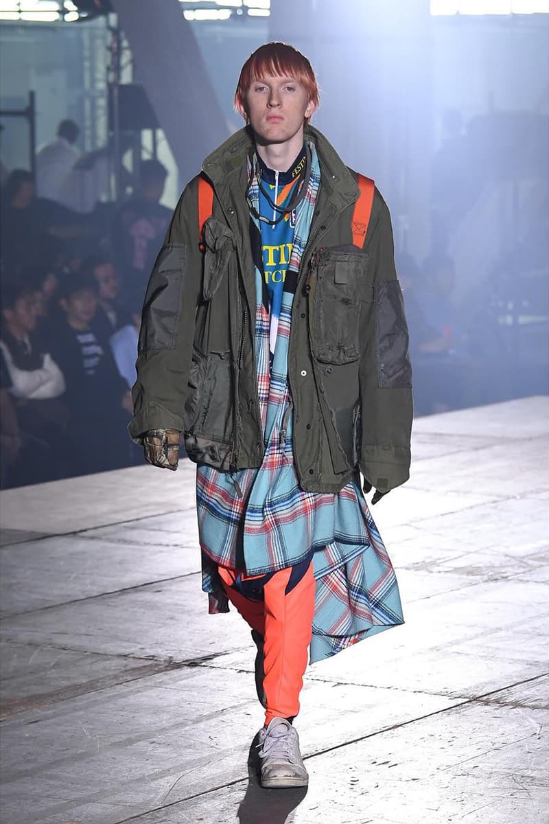 n hoolywood tokyo fashion week amazon japan october 6 2018 spring summer 2019 runway show presentation umbro garfield capitalist casualties the exorcist tie dye daisuke obana collection