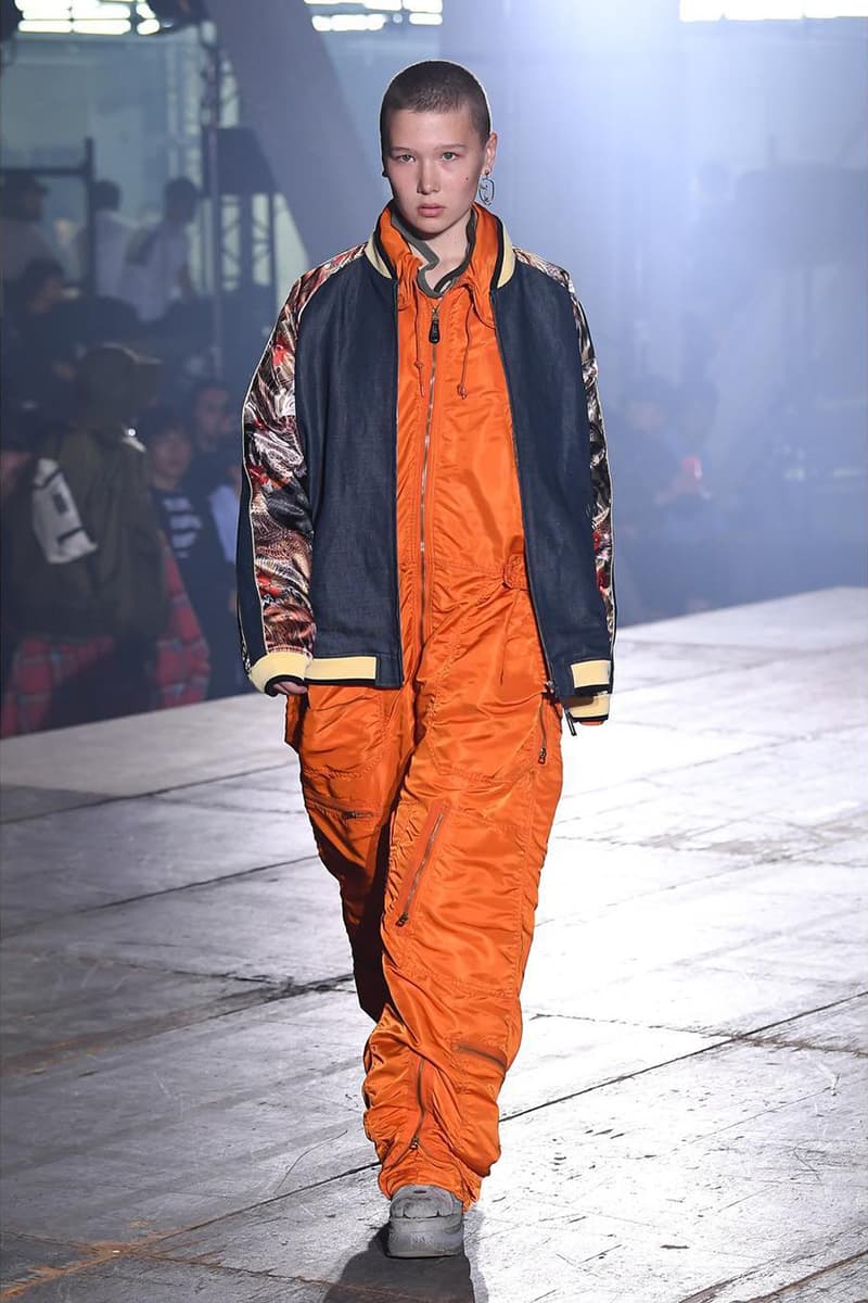 n hoolywood tokyo fashion week amazon japan october 6 2018 spring summer 2019 runway show presentation umbro garfield capitalist casualties the exorcist tie dye daisuke obana collection