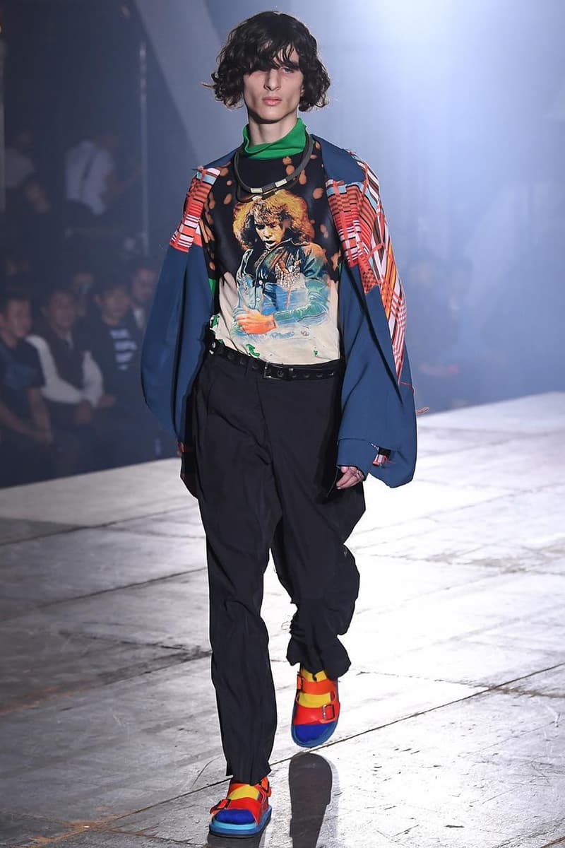 n hoolywood tokyo fashion week amazon japan october 6 2018 spring summer 2019 runway show presentation umbro garfield capitalist casualties the exorcist tie dye daisuke obana collection