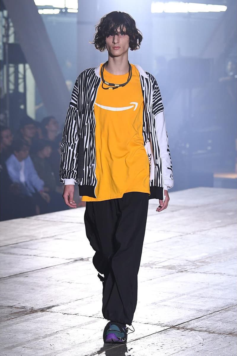 n hoolywood tokyo fashion week amazon japan october 6 2018 spring summer 2019 runway show presentation umbro garfield capitalist casualties the exorcist tie dye daisuke obana collection