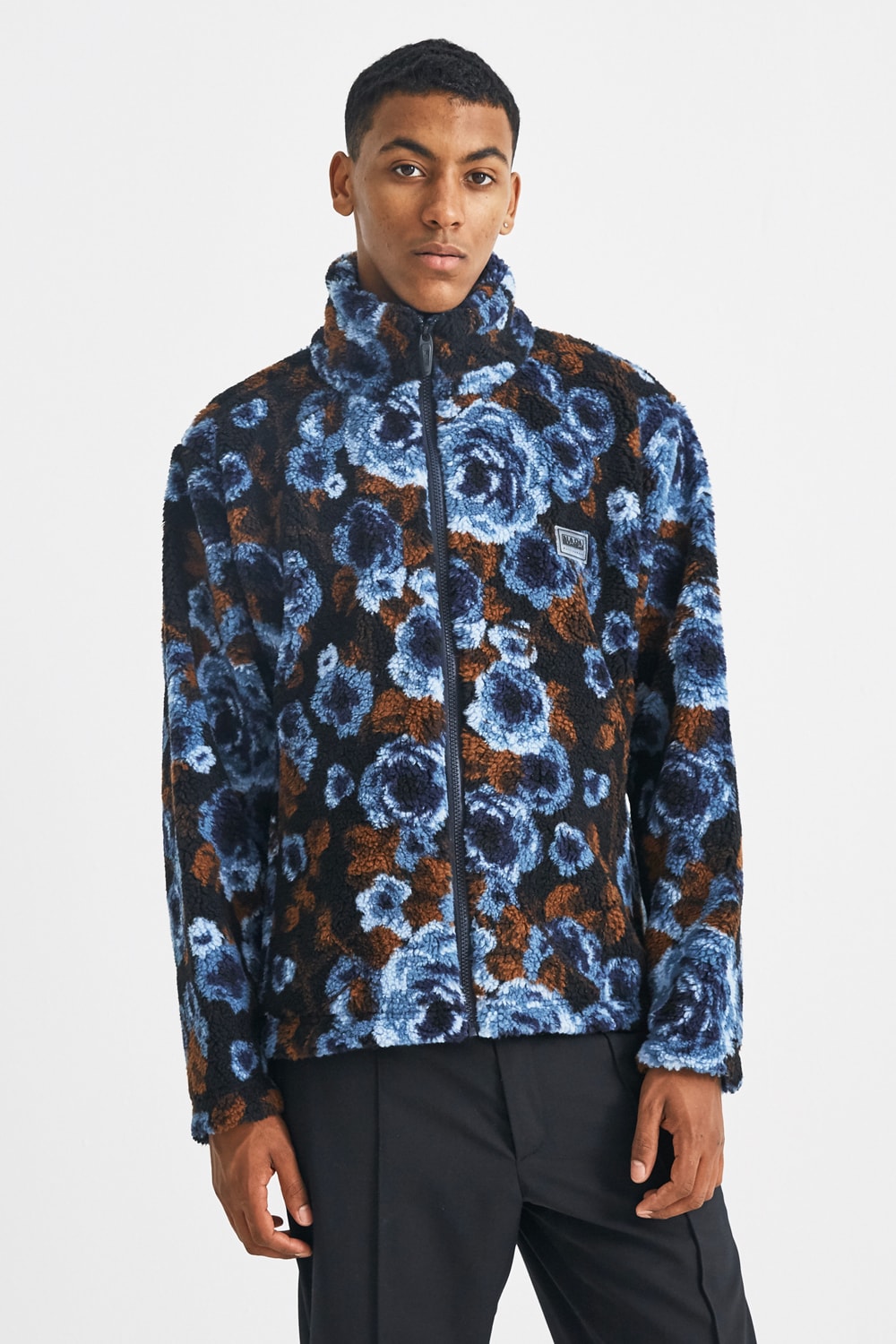 Napa by Martine Rose T-Emin Jacquard Jacket fall winter 2018 blue brown release info