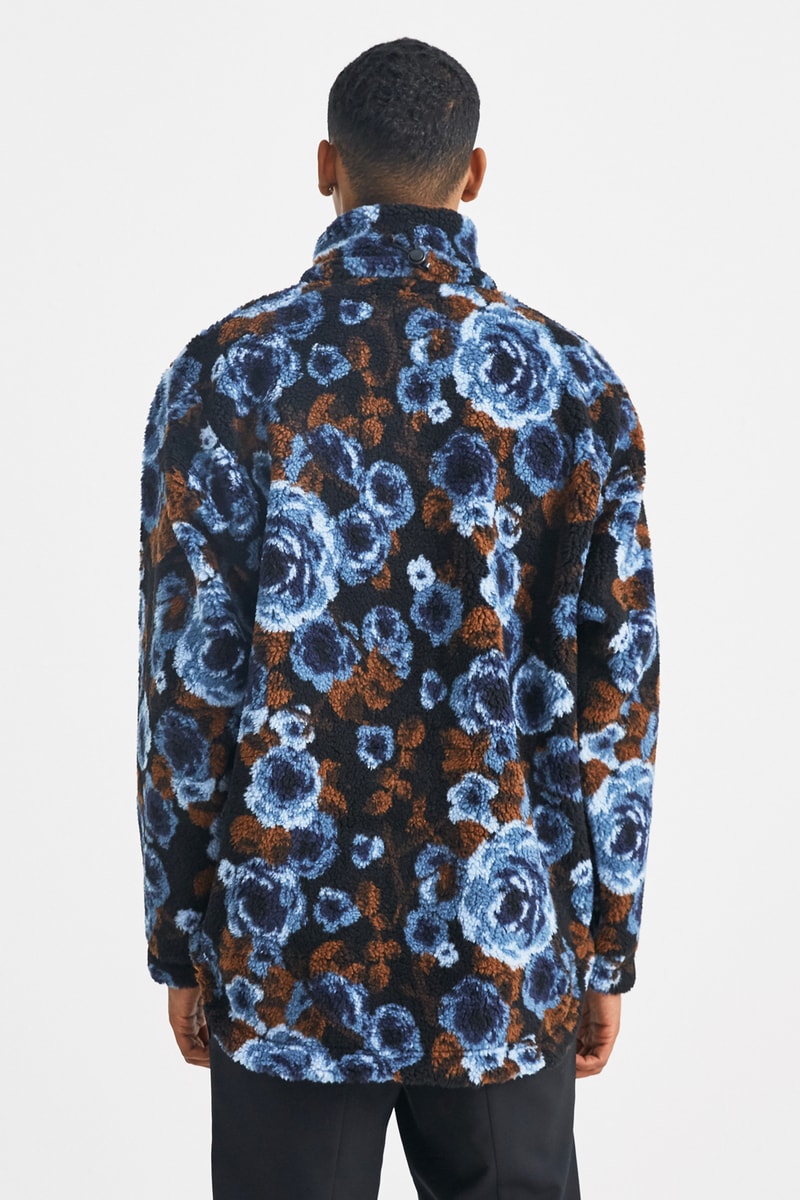 Napa by Martine Rose T-Emin Jacquard Jacket fall winter 2018 blue brown release info
