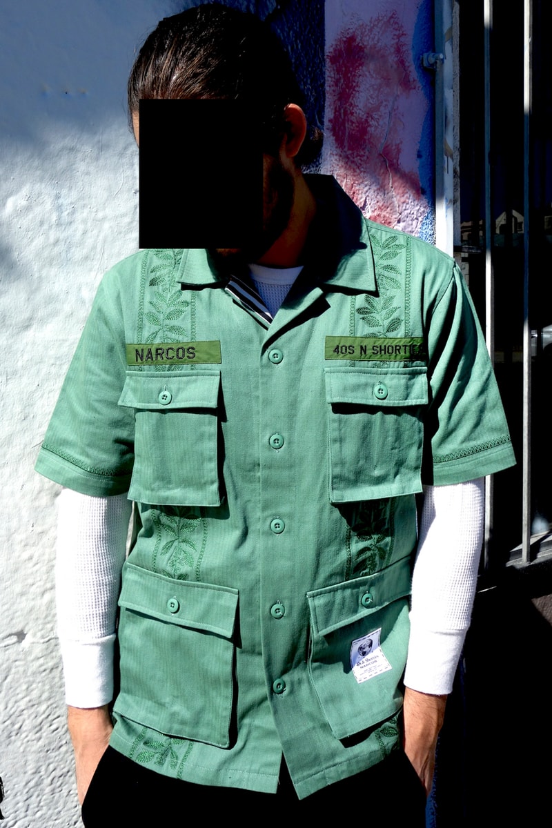 'Narcos' x 40s & Shorties Collection Release Date streetwear fashion netflix clothing info price buy purchase online stockists lookbook fall winter 2018