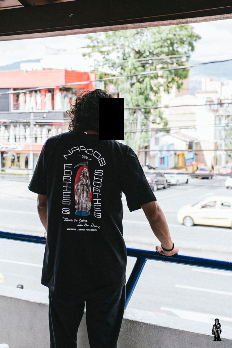 'Narcos' x 40s & Shorties Collection Release Date streetwear fashion netflix clothing info price buy purchase online stockists lookbook fall winter 2018