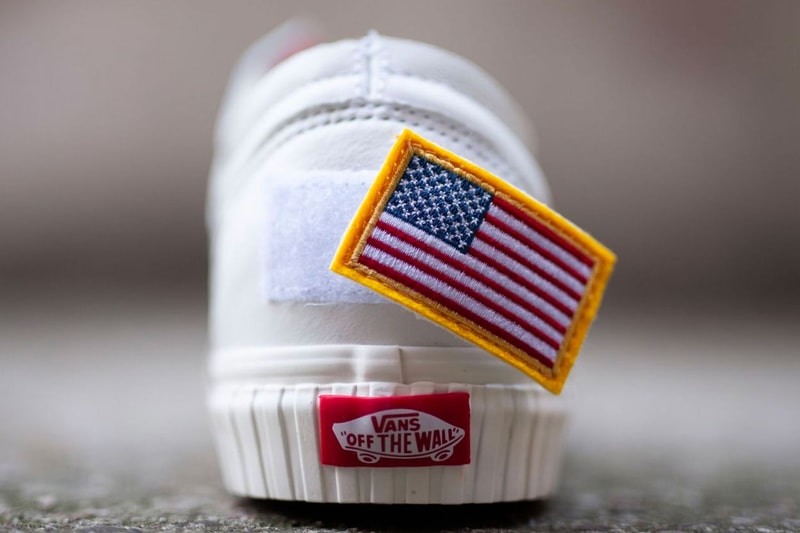 NASA Vans Old Skool Release info Date White American Flag Shuttle Mission Space Voyager