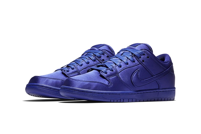 NBA x Nike SB Footwear Collection Closer Look Shoes Trainers Kicks Sneakers Sneaker Cop Purchase Buy Release Date Details Pink White Blue Colorways Dunk Blazer Bruin Low Model Silhouette