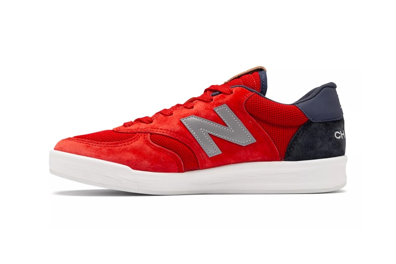 New Balance Fenway Champs Edition Shoe Details Sneakers Kicks Trainers Shoes Footwear Cop Purchase Buy On-Foot Closer First Look Red Sox World Series Win