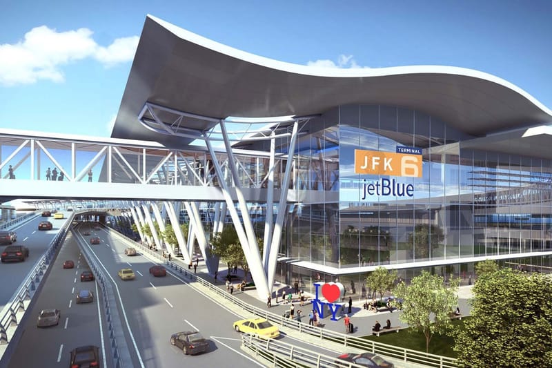 New York's JFK Airport Reveals New $13 Billion USD Overhaul Renderings