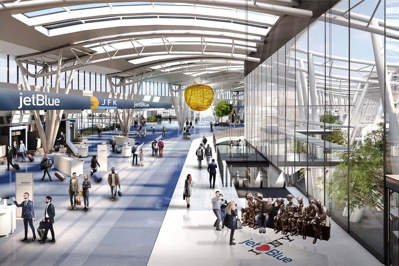 New York JFK Airport $13 Billion USD Overhaul renderings