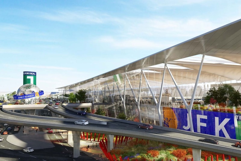 New York JFK Airport $13 Billion USD Overhaul renderings