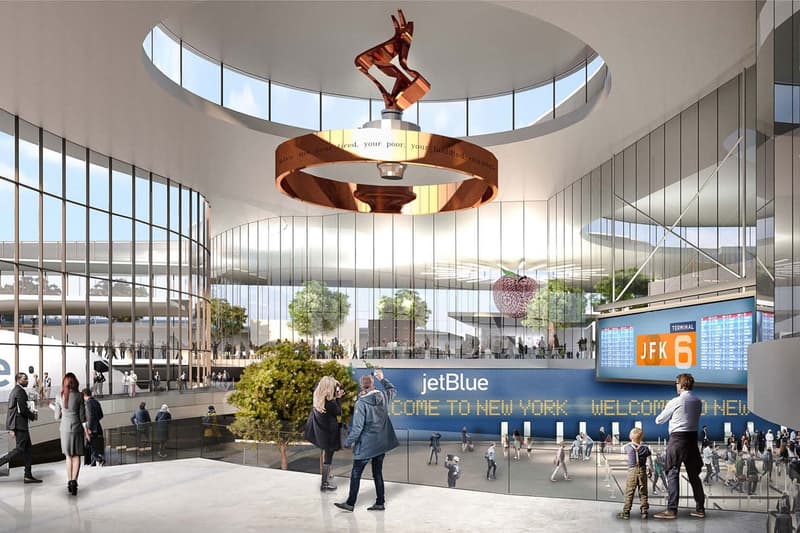 New York JFK Airport $13 Billion USD Overhaul renderings