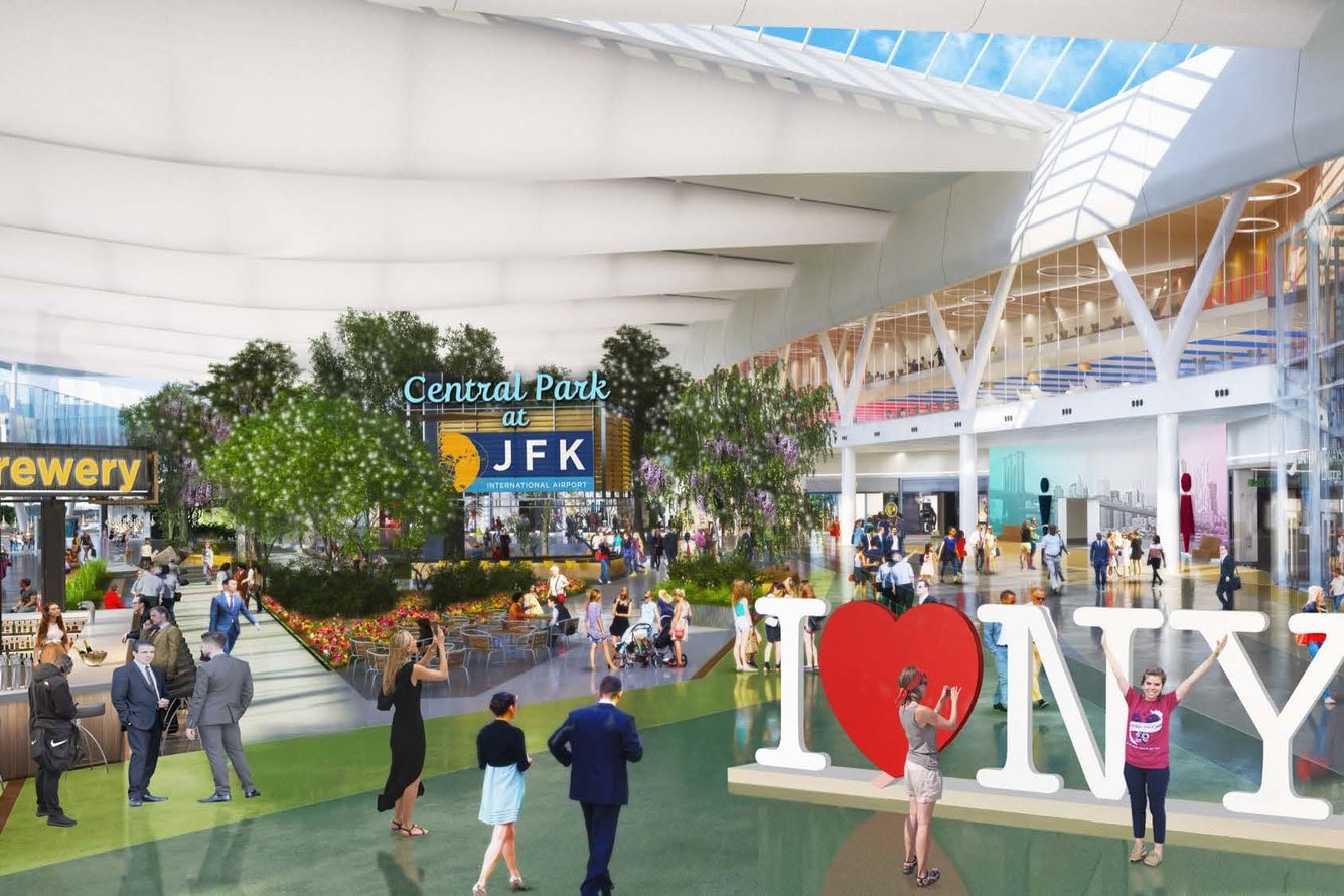 New York JFK Airport $13 Billion USD Overhaul renderings