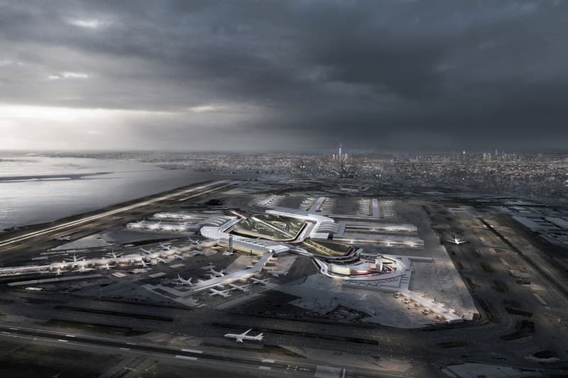 New York JFK Airport $13 Billion USD Overhaul renderings