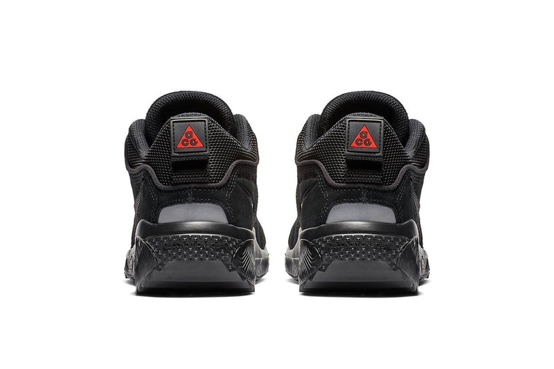 Nike ACG Dog Mountain “Triple Black” Release red laces date price 2018 info sneaker colorway buy online 
