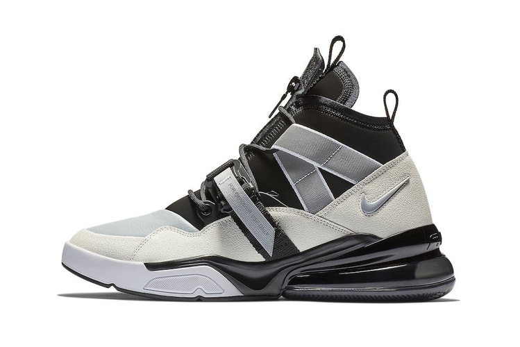 Nike Shoes Air Force 270 7 https%3A%2F%2Fhypebeast.com%2Fimage%2F2018%2F10%2Fnike air force 270 utility black sail release 0