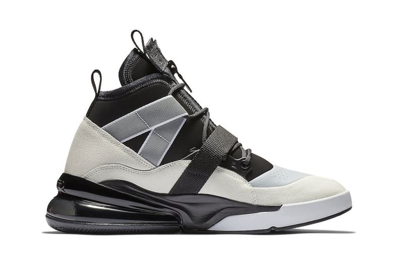 Nike Air Force 270 Utility Black Sail Release Sail Wolf Grey White