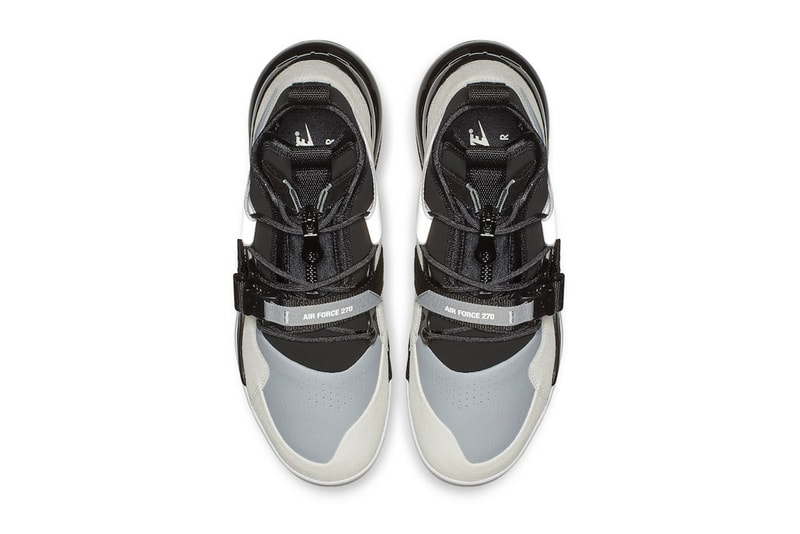 Nike Air Force 270 Utility Black Sail Release Sail Wolf Grey White