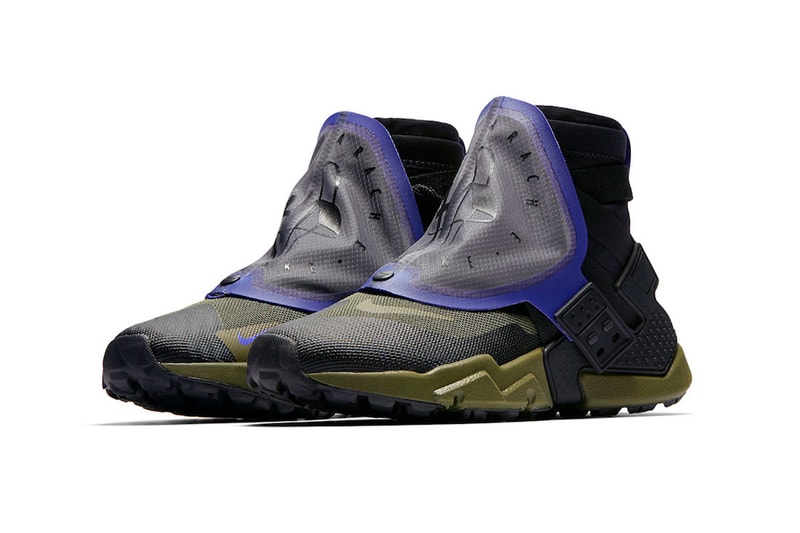nike air huarache gripp release date 2018 october footwear nike sportswear olive canvas indigo burst sail team orange wolf grey