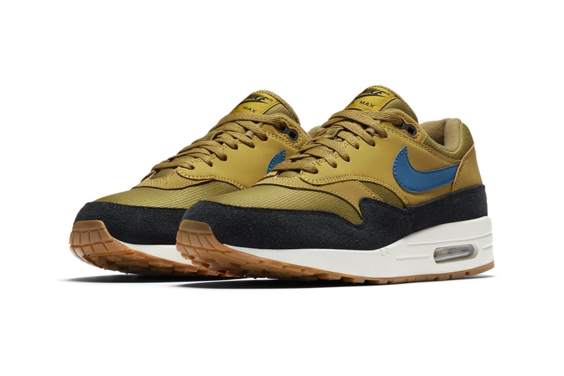 Nike Air Max 1 "Golden Moss/Blue Force" Release Info date price sneaker colorway 