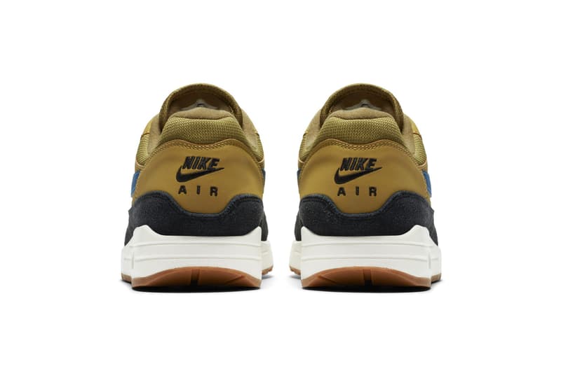 Nike Air Max 1 "Golden Moss/Blue Force" Release Info date price sneaker colorway