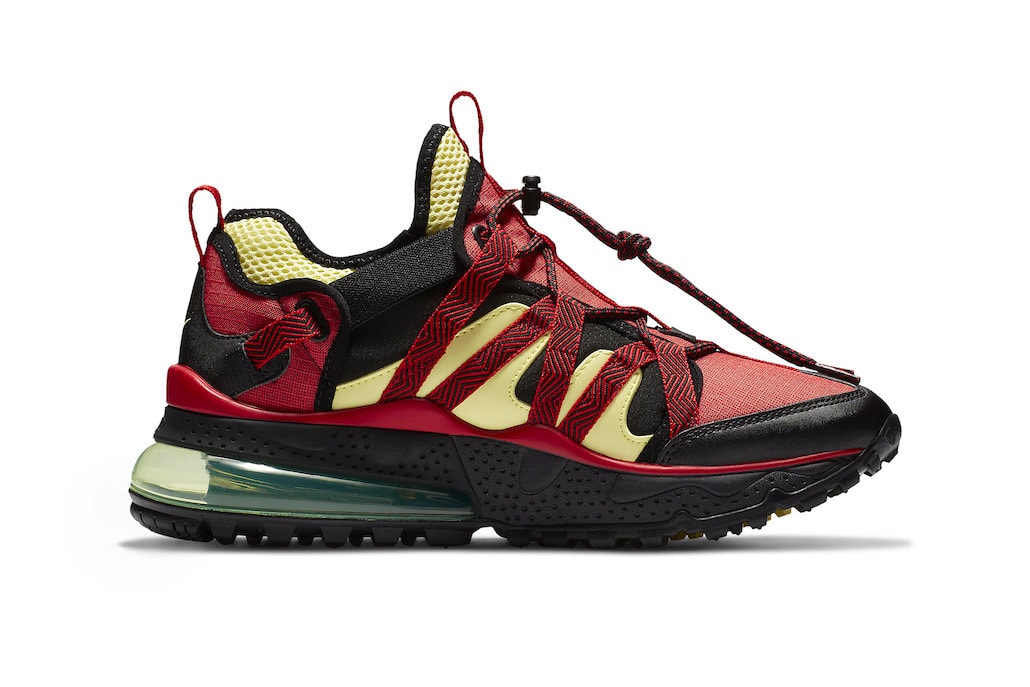 Nike Air Max 270 Bowfin "University Red/Light Citron" release date sneaker colorway price info purchase 
