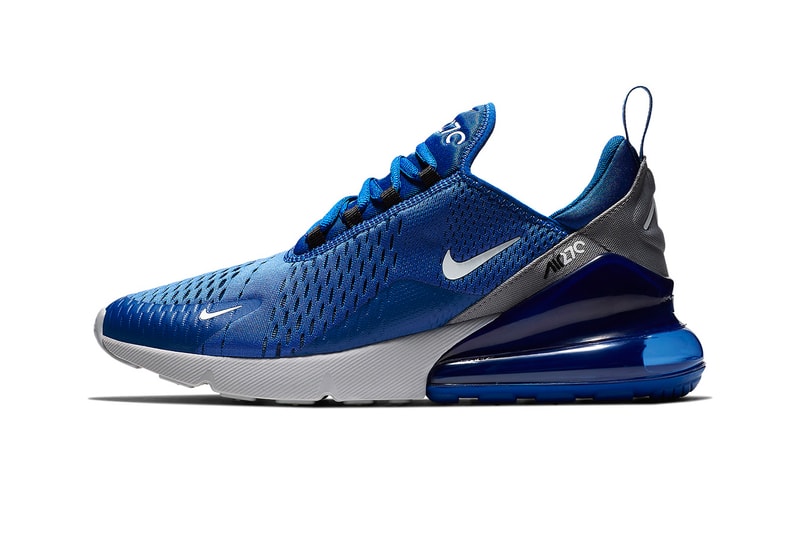 Nike Air Max 270 Indigo Force Indigo Force Wolf Grey Cool Grey White Release Info Date 