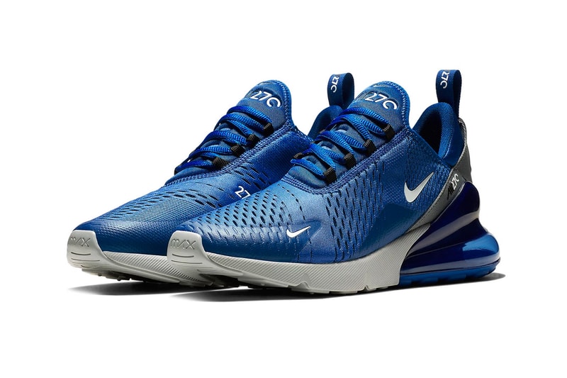 Nike Air Max 270 Indigo Force Indigo Force Wolf Grey Cool Grey White Release Info Date 