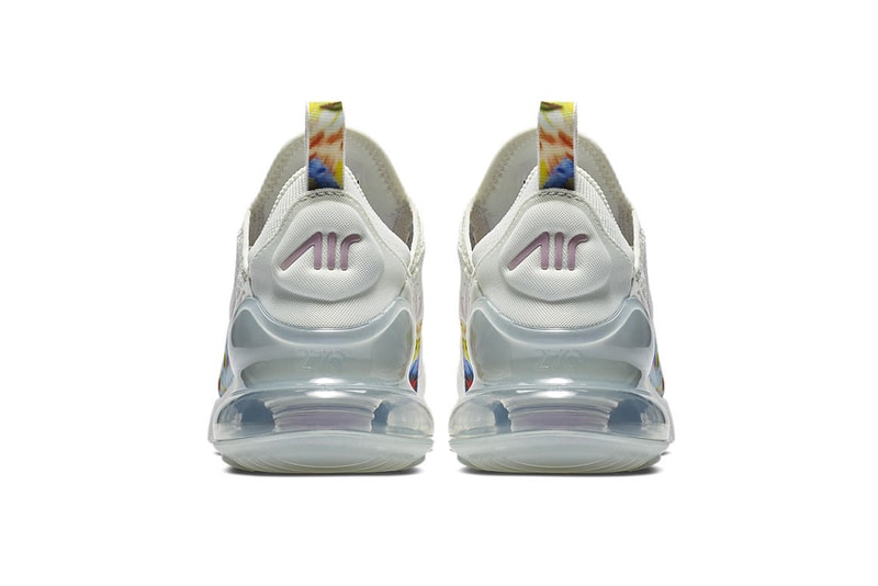 Nike Air Max 270 Summit White/Arctic Pink Floral colorway women's sneaker release date info price print