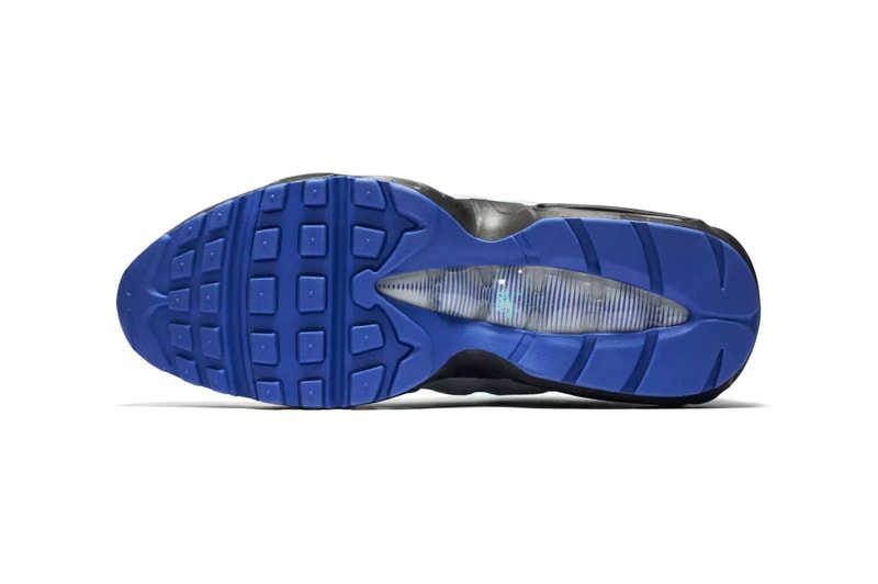 Nike Air Max 95 Aqua Release Wolf Grey Purple Turquoise Black Indigo Burst Hyper Jade
