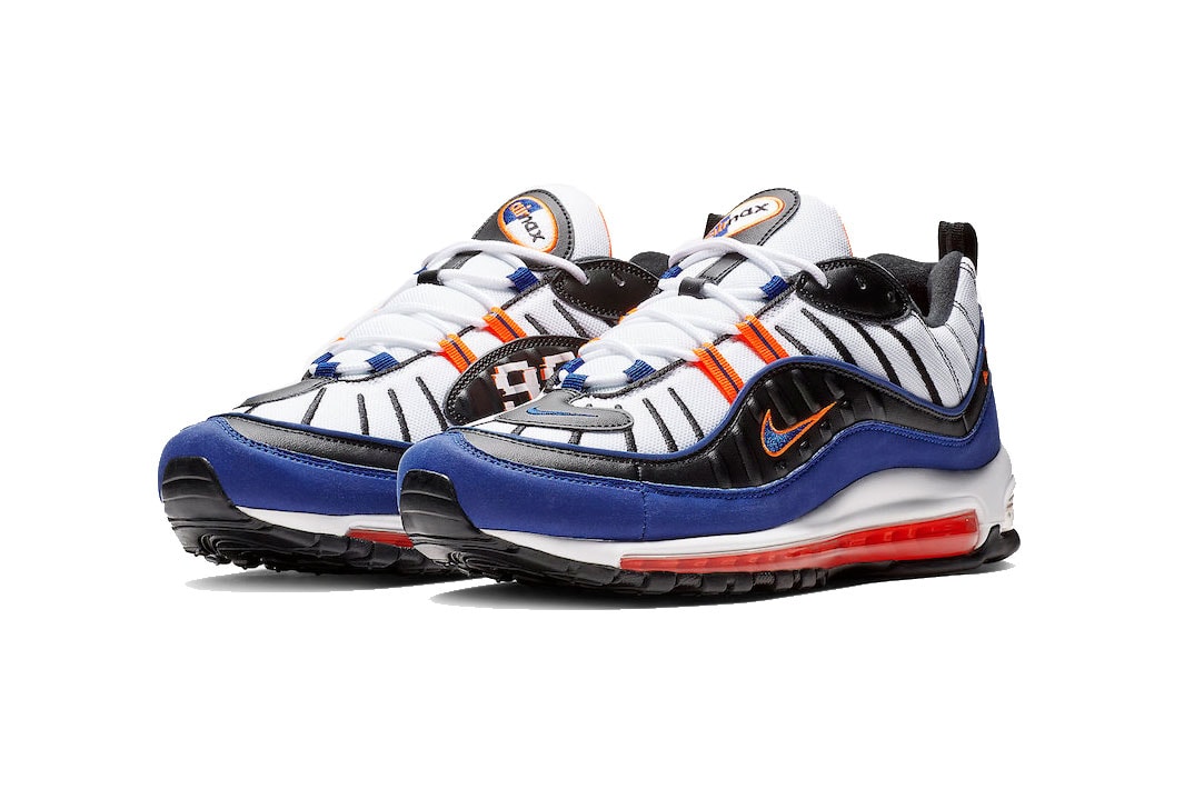 Nike Air Max 98 Deep Royal Blue Total Orange Hypebeast Nike Air Max 98 Deep Royal Blue Total Orange Hypebeast