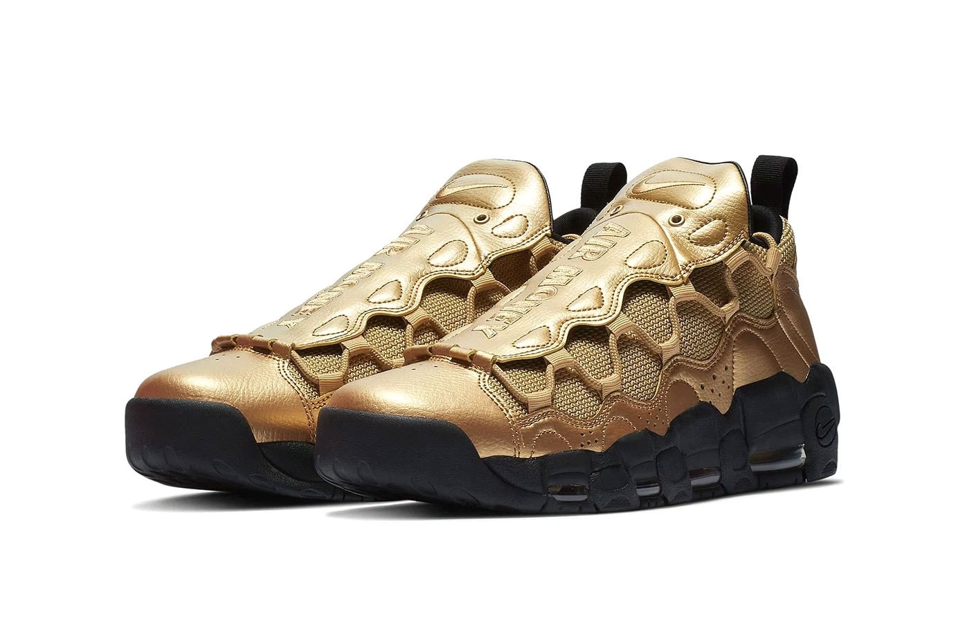 Nike Air More Money "Metallic Gold" Release Date october 2018 price colorway sneaker online buy purchase size