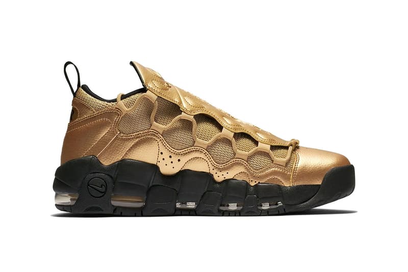 Nike Air More Money "Metallic Gold" Release Date october 2018 price colorway sneaker online buy purchase size