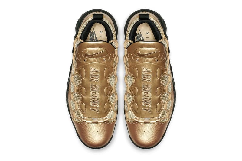 Nike Air More Money "Metallic Gold" Release Date october 2018 price colorway sneaker online buy purchase size