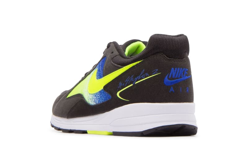 Nike Air Skylon 2 "Volt/Racer Blue" release date info price purchase sneaker colorway