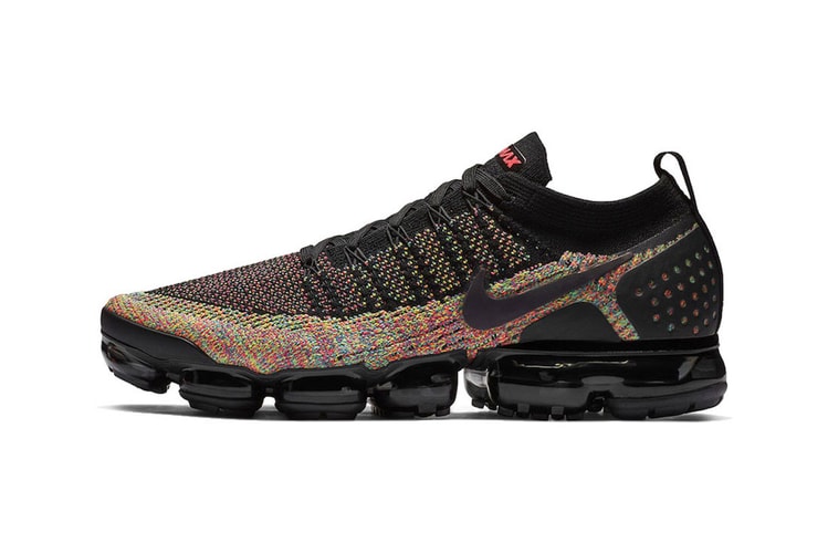 Nike Air VaporMax 2.0 Gets a "Black Multicolor" Theme