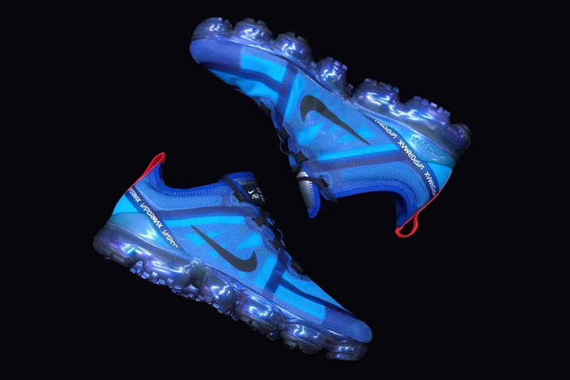 Nike Air Vapormax 2019 blue black red silver update evolution silhouette sneaker trainer first look kicks closer