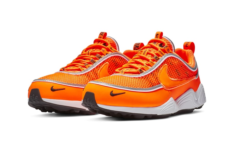 Nike Air Zoom Spiridon Orange Colorway sneaker release date info price purchase online first look kicks trainers