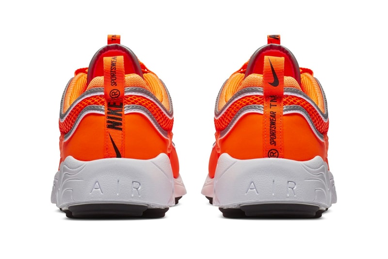 Nike Air Zoom Spiridon Orange Colorway sneaker release date info price purchase online first look kicks trainers