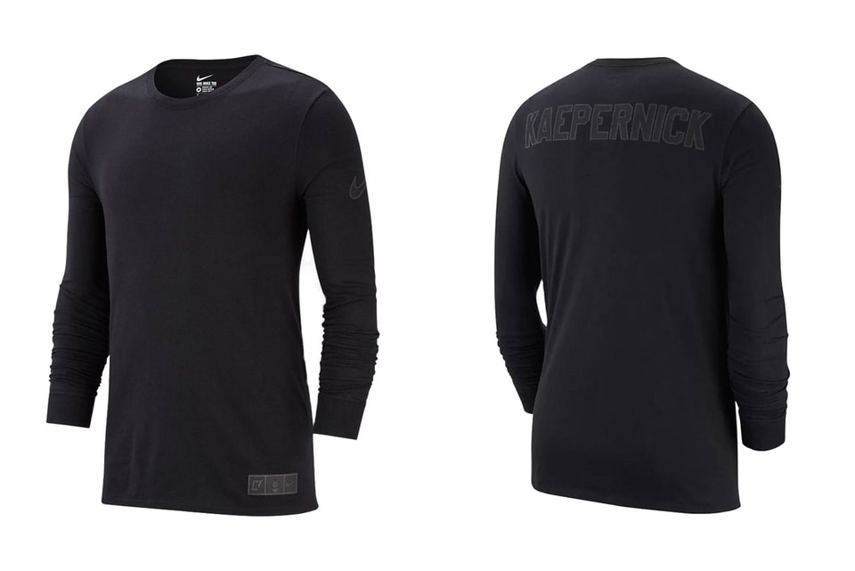 Lokken bank Spuug uit New Nike Colin Kaepernick T-Shirt With Logo | Hypebeast