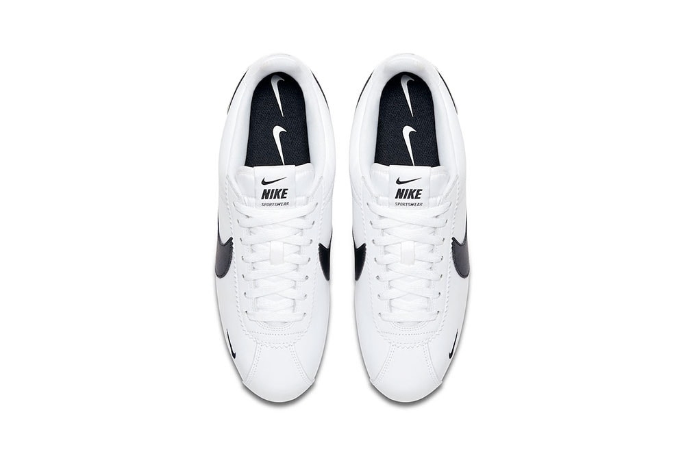 nike cortez premium swoosh white black 2018 footwear nike sportswear trademark ™ registered ®